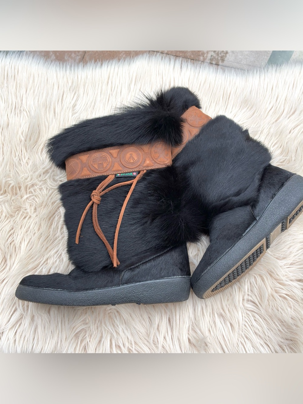 Pajar Canada NWOT Ski Fur Boots Sz 39, 8 US